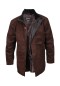 Mens Brown Sherrif Walt Faux Leather Longmire Coat